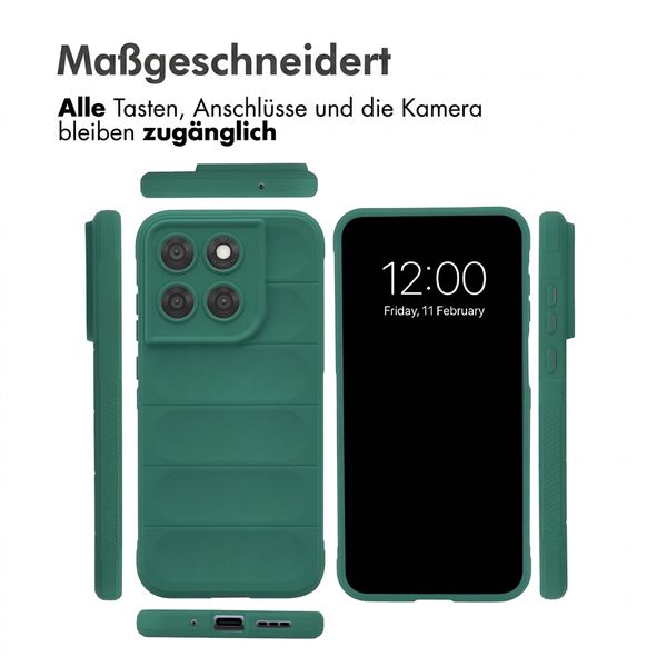 imoshion EasyGrip Backcover Motorola Moto G77 - Dunkelgrün