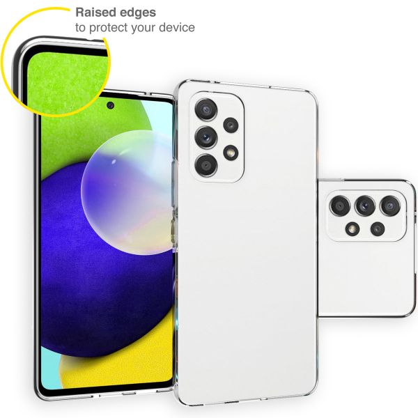 Accezz Clear TPU Backcover Samsung Galaxy A53 - Transparent