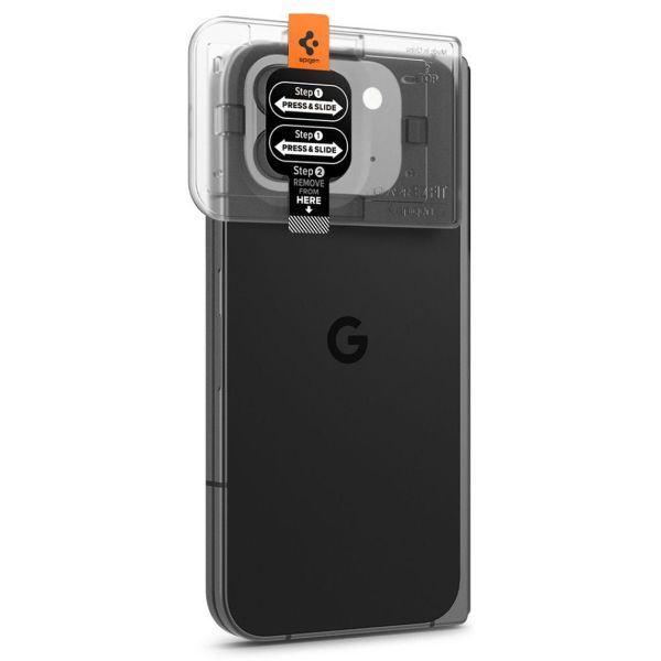 Spigen Glas.tR EZFit Optik Linsen Protektor 2er-Pack für das Google Pixel 9 Pro Fold