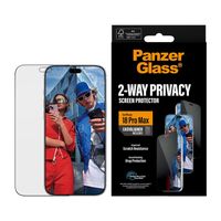 PanzerGlass Ultra Wide Fit Antibakterieller Screen Protector mit Sichtschutz inkl. Applikator Apple iPhone 18 Pro Max