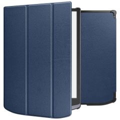 imoshion Trifold Hard Case Sleepcover für das Pocketbook InkPad X Pro - Dunkelblau