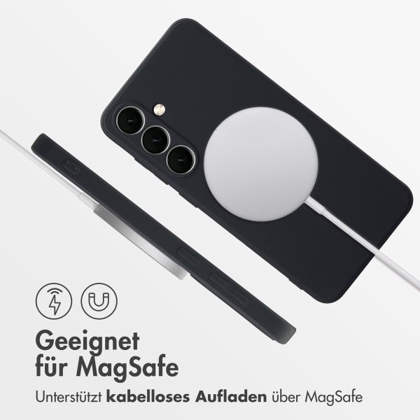 imoshion Color Back Cover mit MagSafe Samsung Galaxy S24 FE - Schwarz