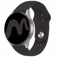 imoshion Silikon Sportarmband -   Universelle 18 mm Anschluss - Schwarz