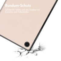 imoshion Trifold Klapphülle für das Samsung Galaxy Tab A8 - Beige