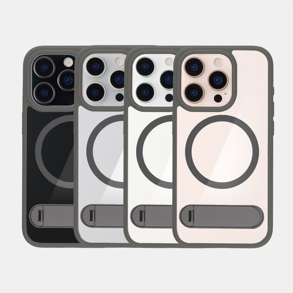 Accezz Hold Backcover mit MagSafe Apple iPhone 16 Pro - Grey
