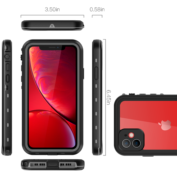 Redpepper Dot Plus Waterproof Case Schwarz für das iPhone 11