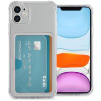 imoshion Soft Case Back Cover mit Kartenhalter für das Apple iPhone 11 - Transparent