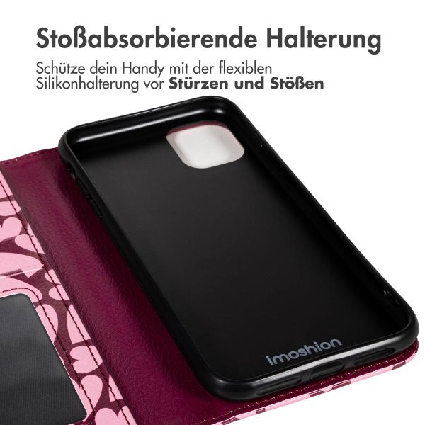 imoshion Design Klapphülle Apple iPhone 12 (Pro) - Hearty Blush