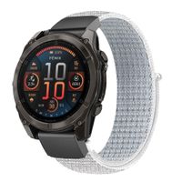 imoshion QuickFit® Nylon Armband -   Garmin 22 mm Anschluss - Größe L/XL - Weiß