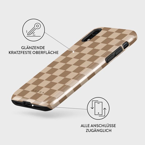 Burga Tough Back Cover für das iPhone Xr - Math Exam