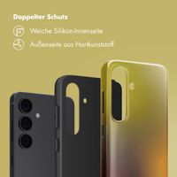 Selencia Vivid Back Cover Samsung Galaxy S24 - Gradient Olive Dust