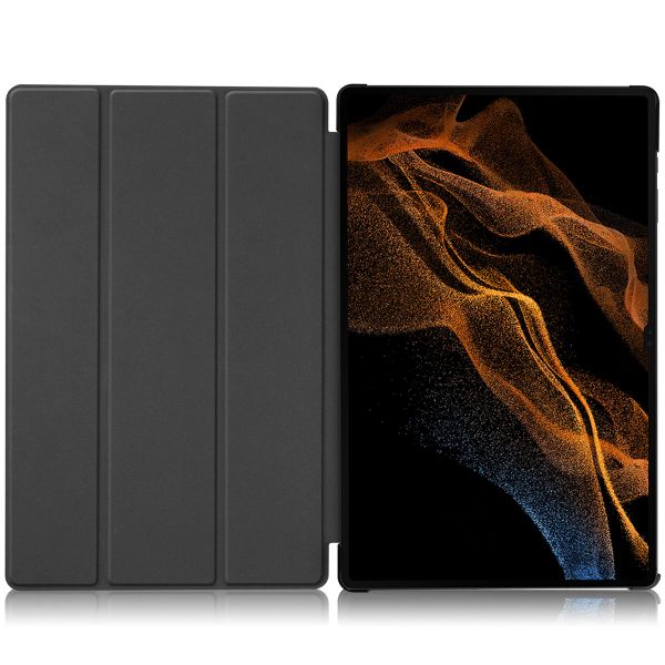 imoshion Trifold Klapphülle Galaxy Tab S8 Ultra - Dunkelblau
