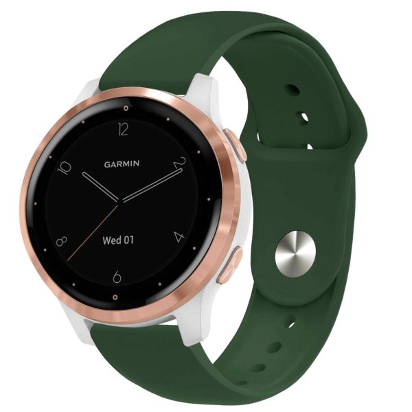 imoshion Silikon Sportarmband -   Universelle 18 mm Anschluss - Dunkelgrün