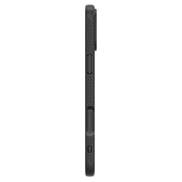 Spigen Liquid Air™ Backcover Apple iPhone 16 - Matte Black