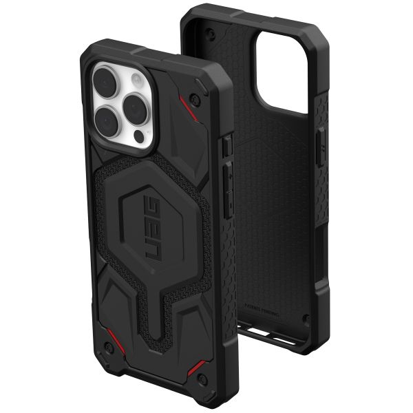 UAG Monarch Backcover für das iPhone 16 Pro Max - Kevlar Black