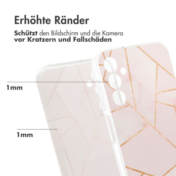 imoshion Design Hülle für das Samsung Galaxy A25 (5G) - Pink Graphic