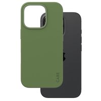 CARE by PanzerGlass Fashion Back Cover MagSafe für das Apple iPhone 16 Pro - Grün