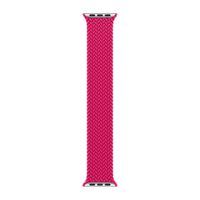 Apple Geflochtenes Solo Loop für  Apple Watch | 44/45/46/49 mm - Größe 4 - Raspberry