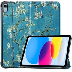 imoshion Design Trifold Klaphülle Apple iPad 11 (2025) 11 Zoll A16 / iPad 10 (2022) 10.9 Zoll - Green Plant