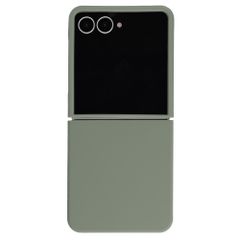 Accezz Liquid Silikoncase mit MagSafe Samsung Galaxy Z Flip 8 - Cooper Green