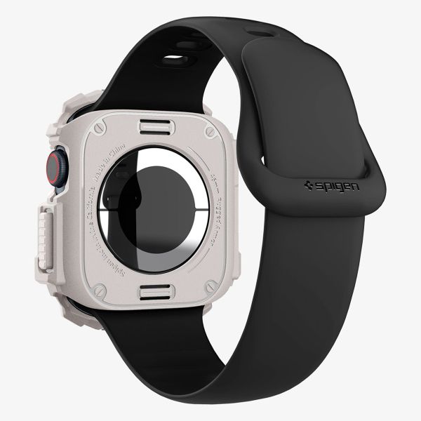 Spigen Rugged Armor™ Hülle für die Apple Watch Series 10 / 11 - 46 mm - Dune Beige