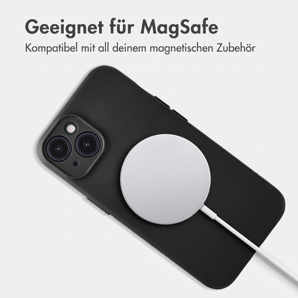 Accezz Grip Backcover mit MagSafe Apple iPhone 14 - Schwarz