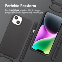 imoshion Color Backcover mit abnehmbarem Handykette und MagSafe Apple iPhone 14 - Black Coffee