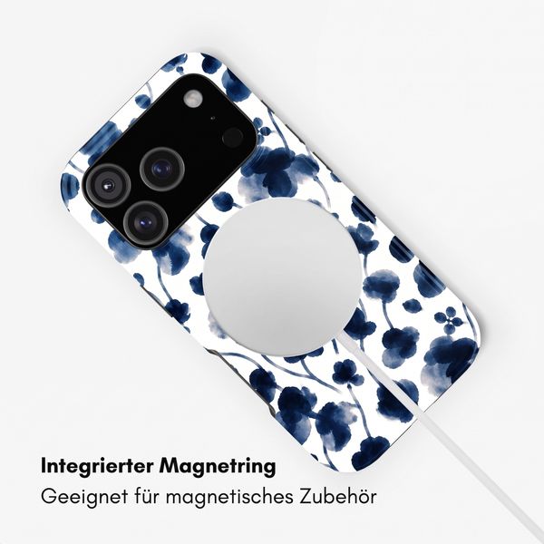 Selencia Vivid Rückabdeckung mit MagSafe Apple iPhone 18 Pro / 17 Pro - Midnight Blossom