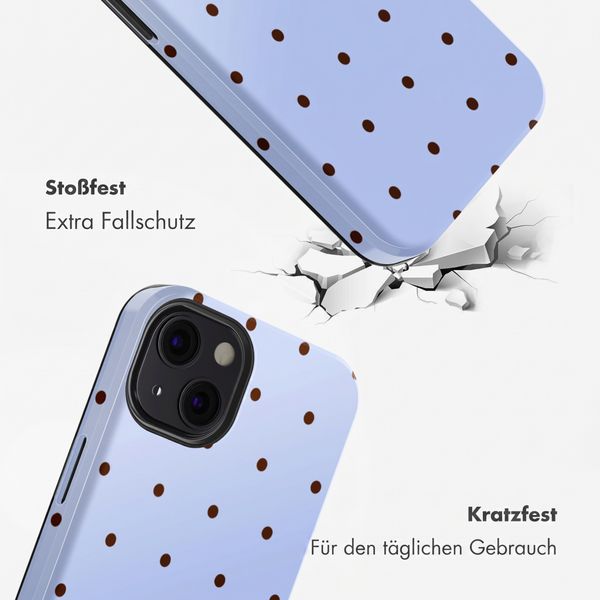 Selencia Vivid Rückabdeckung mit MagSafe Apple iPhone 13 - Happy Dots Digital Sky
