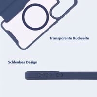 imoshion Transparente Bookcase mit MagSafe Samsung Galaxy S25 / S24 - Blau