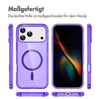 imoshion Sparkle Back Cover mit MagSafe Apple iPhone 17 Pro Max - Violett