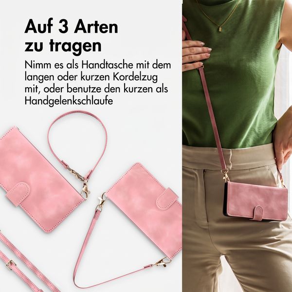 imoshion Klapphülle mit Kordel Xiaomi Redmi Note 17 Pro - Rosa
