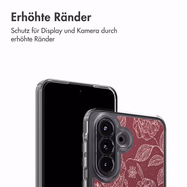 imoshion Design Hülle Samsung Galaxy A57 (5G) - Deep Rose