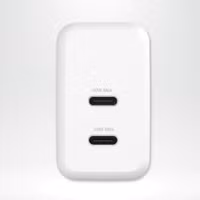 imoshion Wandladegerät - Ladegerät - 2x USB-C - Power Delivery - 40W - Weiß