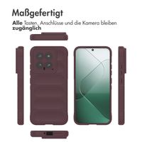 imoshion EasyGrip Back Cover für das Xiaomi 14 - Aubergine