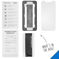 Accezz Glass Screenprotector + Applicator Apple iPhone 12 Pro Max