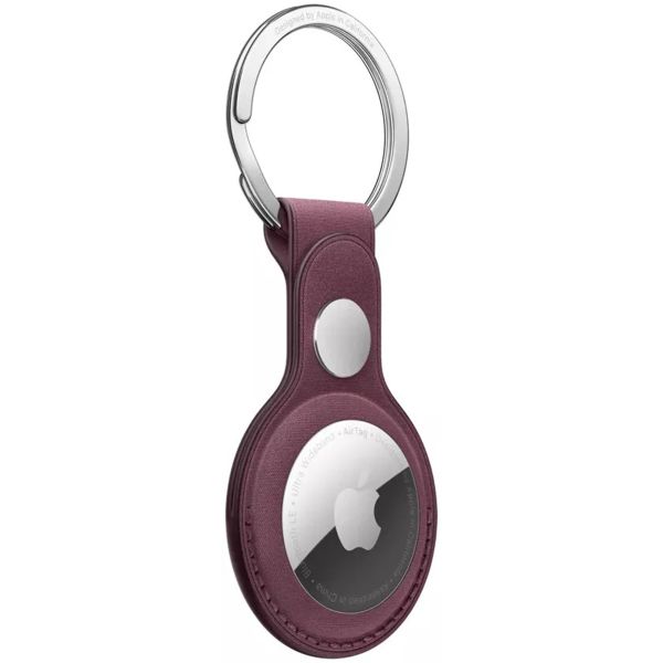 Apple Apple AirTag Feingewebe Schlüsselanhänger - Mulberry
