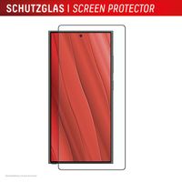 Displex Bildschirmschutzfolie Real Glass Full Cover für das Samsung Galaxy S25 Ultra