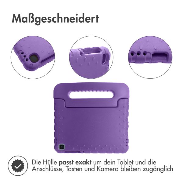 imoshion Hülle mit Handgriff kindersicher Galaxy Tab A7 Lite -Violett