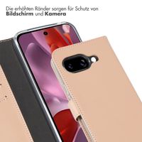 Selencia Echtleder Klapphülle Google Pixel 9A - Dusty Pink