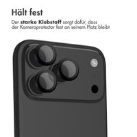 imoshion 2er Pack Kameraobjektivschutz für das Apple iPhone 17 Pro / 17 Pro Max - Schwarz