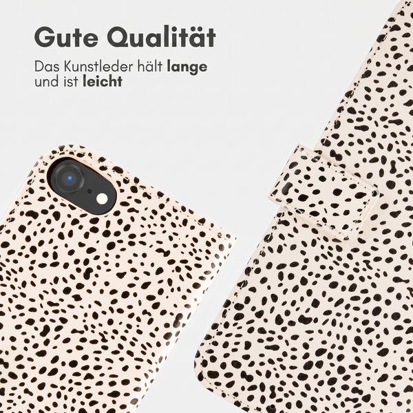 imoshion Design Klapphülle Apple iPhone SE (2022 / 2020) / 8 / 7 / 6(s) - Desert Dots