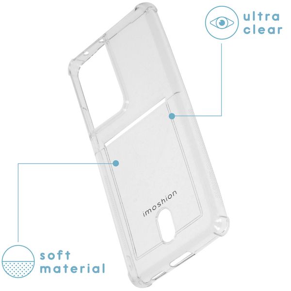 imoshion Soft Case Back Cover mit Kartenfach Galaxy S21 Ultra