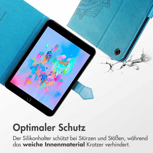 imoshion Mandala Klapphülle Samsung Galaxy Tab A9 Plus - Türkis