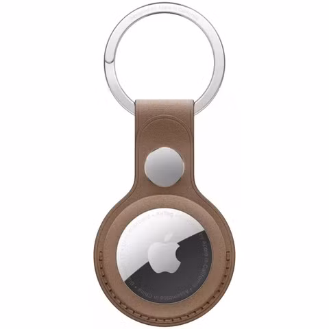 Apple Apple AirTag Feingewebe Schlüsselanhänger - Taupe
