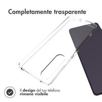 Accezz Clear TPU Backcover Sony Xperia 1 V - Transparent