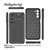 imoshion Carbon-Hülle für das Samsung Galaxy S23 - Schwarz