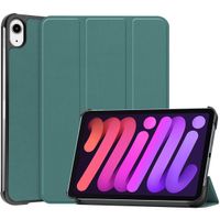 imoshion Trifold Klapphülle für das iPad Mini 7 (2024) / iPad Mini 6 (2021) - Dunkelgrün