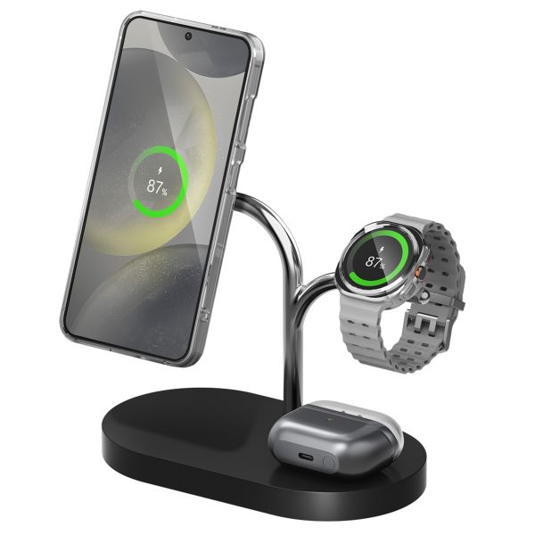 Samsung Original Wireless Charger 3-in-1 - 15 Watt - Schwarz