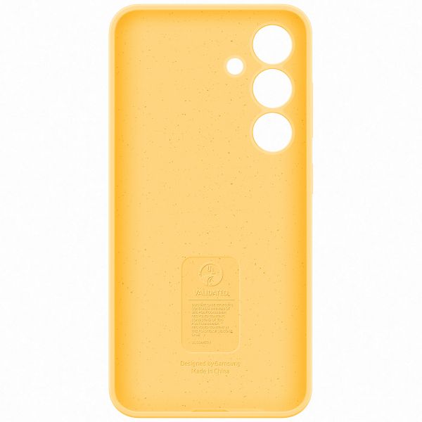 Samsung Original Silikon Cover für das Galaxy S24 - Yellow